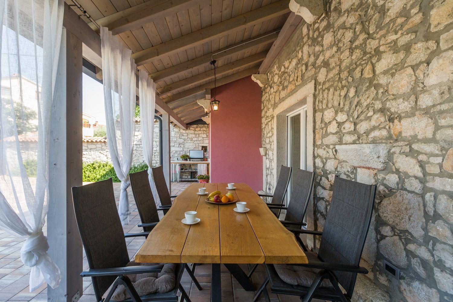 Idyllisches Istrisches Steinhaus Mit Whirlpool, Tischtennis, Grill Und Klimatisierten Schlafzimmern * Poreč