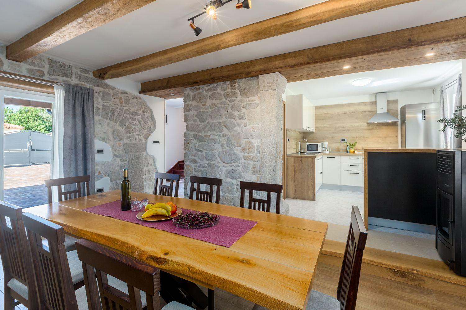 Idyllisches Istrisches Steinhaus Mit Whirlpool, Tischtennis, Grill Und Klimatisierten Schlafzimmern *